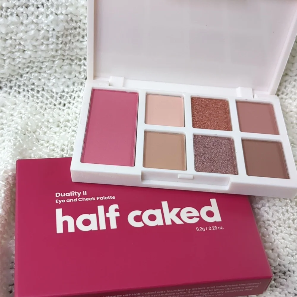 Half Caked Duality II Eye and Cheek Palette, 8.2g/0.28oz